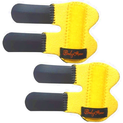 BodyMoves kids finger splints (2 pc, yellow)