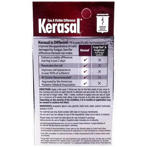 Kerasal Kerasal Nail Fungal Nail Renewal Treatment 10ml (2 Pack), 2 Count