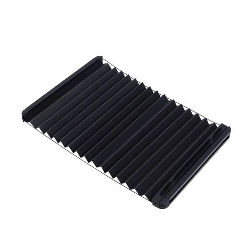 Funomo Thin Shade Ready for RV Entry Door, Thin Shade RV Door Window for Lippert Prepped Entry Door, Lippert RV Door Window 12'' x 21'', RV Pleated Blinds Cover for Camper Door Window, Black