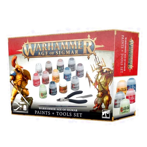 Warhammer Age of Sigmar Paint & Tool Set