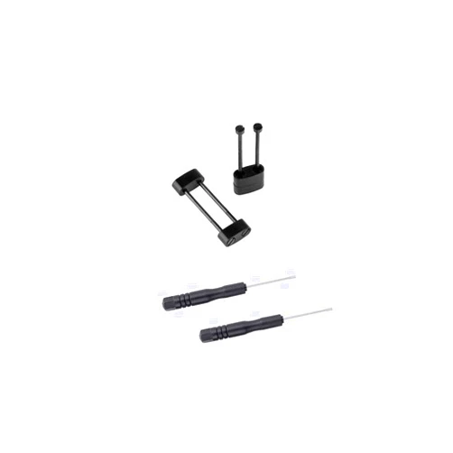 SENCATO Watch Bands Adapter Kit, Compatible with Suunto Core, Stainless Steel Connector Replacement Accessorie Contain 4Pcs Lugs, 4Pcs Screw Rod, 2Pcs Tools, for Suunto Core Smart Watch Band, Black