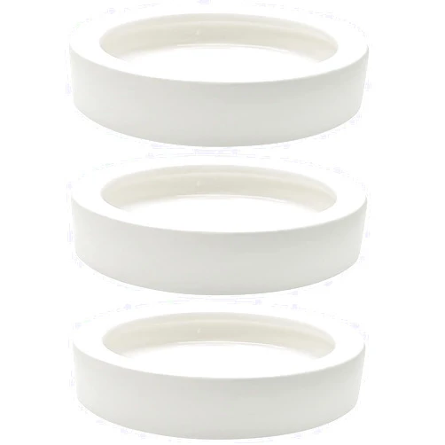 IHomeSet 3 Pcs Reptile Food Bowl, Ceramic Water Feeder Bowl for Lizard Anoles Bearded Dragons Crested Gecko Hermit Crabs Triangular