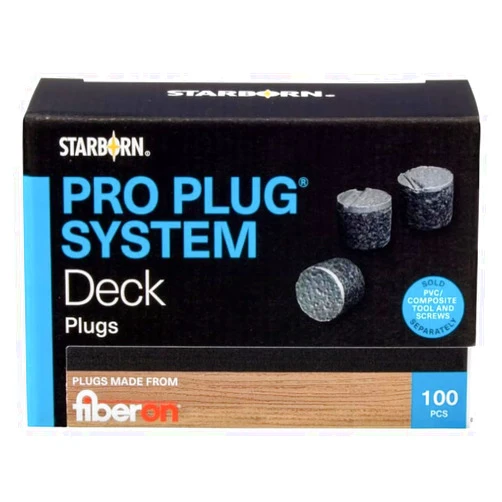 Starborn Pro Plugs for Fiberon Cabin Decking - 100 Count