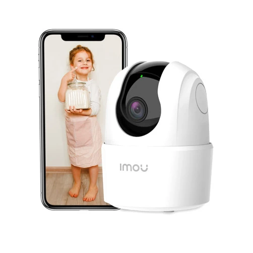 Imou 2K WiFi Security Camera Indoor Pet Dog Baby Camera with AI Human/Motion/Sound Detection, 360° Wireless IP Home Security Camera, Smart Tracking, Siren, Night Vision, 2-Way Audio, Works with Alexa