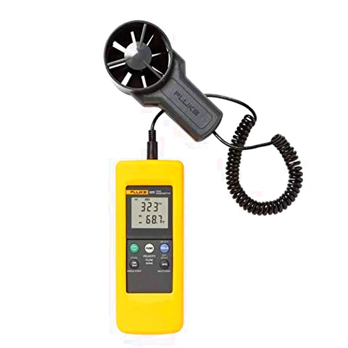 Fluke 925 Anemometer Wind Speed Air Flow Velocity Temperature Meter