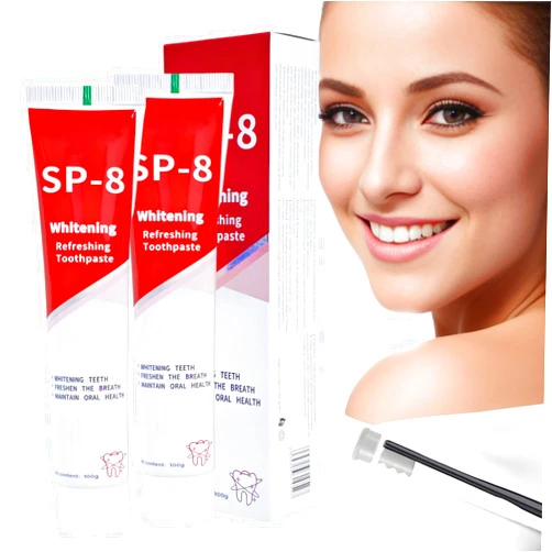 FACECOI Sp8 Toothpaste, Sp-8 Pasta Dental, Sp-8 Probiotic Toothpaste Whitening (2Pack)