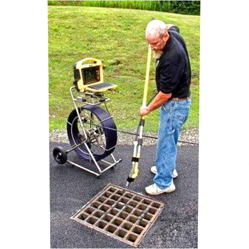 Cavallero Plastics, Inc Polecat, Sewer Pipe and Septic Tank Inspection Adjustable Video Camera Mounting Bracket, Enables Your Existing Camera to Become a Pole Camera for Septic Tank & Man Hole Inspection,