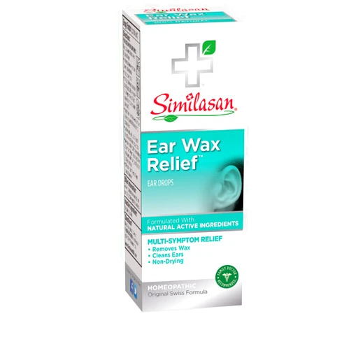 Similasan Ear Wax Relief Ear Drops, 33-Ounce Bottles (Pack of 3)