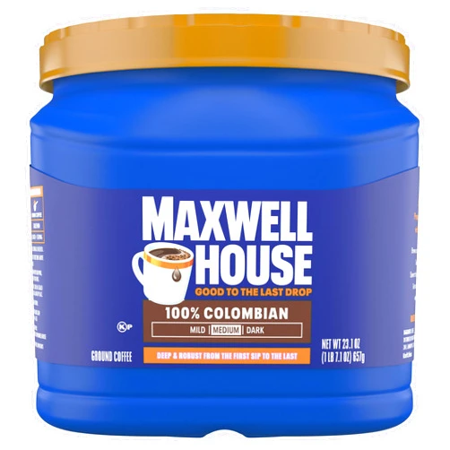 Maxwell House 23.1oz Ground Coffee Medium 100% Colombian Roast
