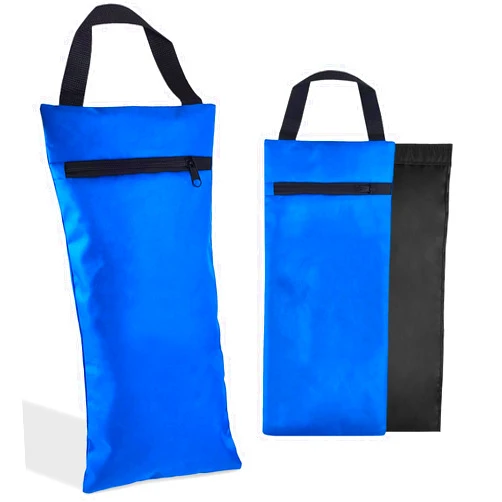 WEITESI HOME Unfilled Sandbag with Dual Compartment for Yoga 2 Pack Not Include Fillers