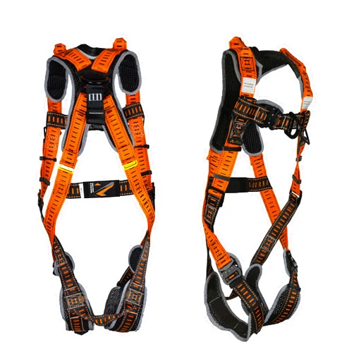 Malta Dynamics Razorback Elite Safety Harness – Lightweight Safety Harness Fall Protection Kit with Sewn in Belt and Sternal D-Rings for Fall Arrest, OSHA & ANSI Compliant (3XL)