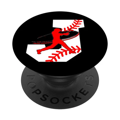 Baseball Numbers, Monograms and Accessories Gifts Baseball Letter J Accessory - Initial - Alphabet - Monogram
