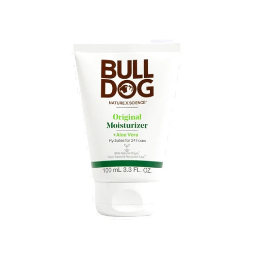 BULLDOG Mens Skincare and Grooming Face Moisturizer Original, 3.3 Fluid Ounce