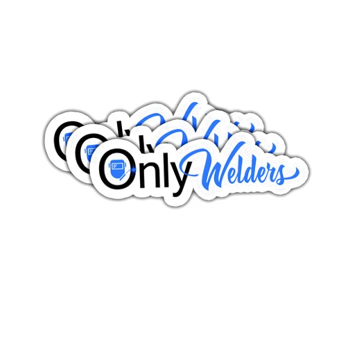 BOZENTIM 3Pcs Only Welders Sticker Only Welder Hard Hat Sticker Funny Welding Welder Blue Collar Gift Dads Men OnlyWelders Stickers Tradesman Welders Car Decal for Laptop Water Bottle Toolbox Phone Case 3