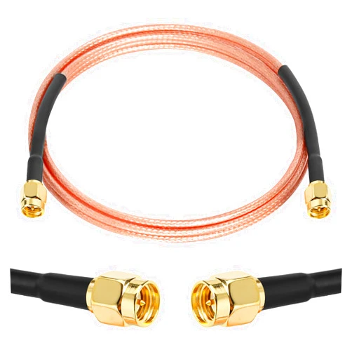 XRDS -RF SMA Male to SMA Male Cable 6FT, SMA Cable RG316 Coaxial Cable SMA Extension Antenna Cable