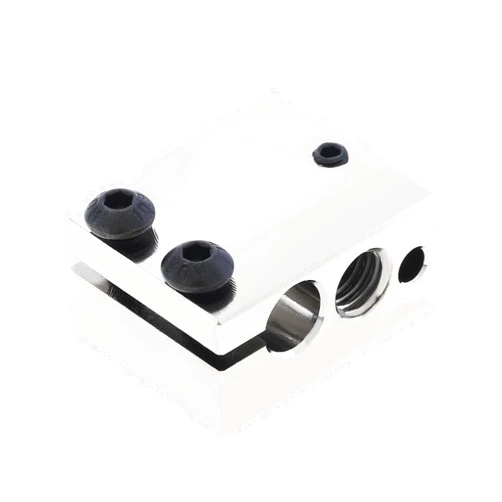 DiGiYes High Temperature Copper Nickel Plated Heater Block Compatible with Anycubic/Vyper/Sidewinder X1 X2,Volcano Hotend PT100 Cartridge Sensor