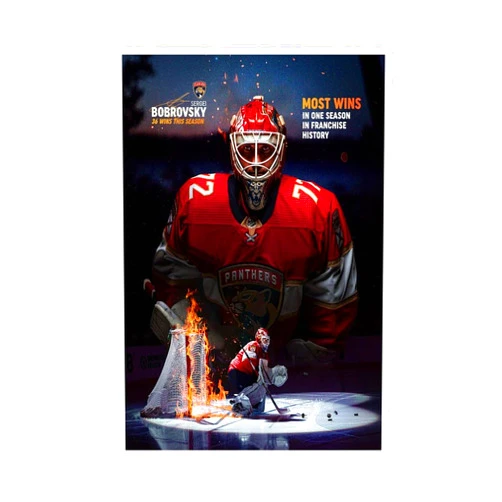 Fjyikklo Sergei Bobrovsky Hockey Athlete Poster0 Canvas Poster Wall Art Decor Print Picture Paintings for Living Room Bedroom Decoration Unframe:12x18inch(30x45cm)