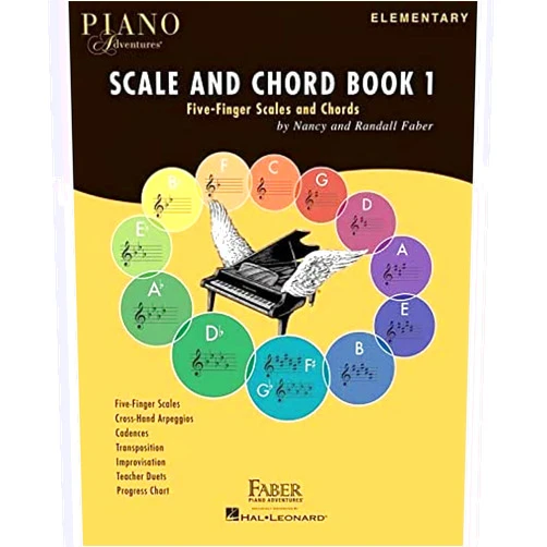 Nancy Faber,Randall Faber Piano Adventures - Scale and Chord Book 1 (Faber Piano Adventures)
