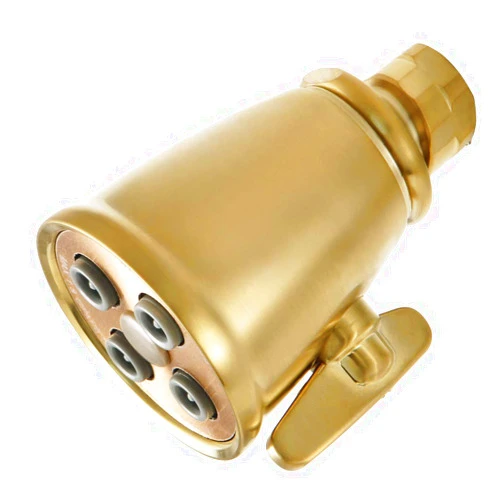 Kingston Brass K137A7 Victorian Shower Head, Brushed Brass 2.31 x 2.31 x 3.31