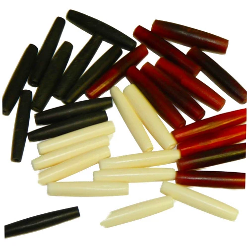 Rockin Beads (TM) Rockin Beads Hairpipe Horn Bone Mix Beads Hand Carved 33-34mm 30 Pcs Hair Pipe Choker