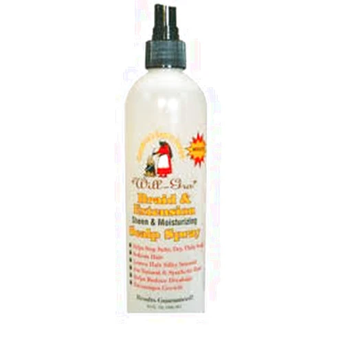 Lenyea Group Grandma's Secret Recipe Will-gro Braid & Extention Scalp Spray - Medicated Hair 12oz
