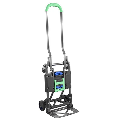 COSCO Shifter Multi-Position Folding Hand Truck and Cart, 300 lb. Weight Capacity, Green, 12222PBG1E