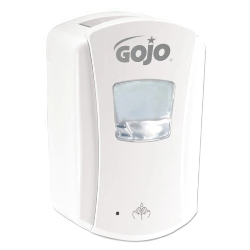 GOJO LTX-7 Touch-Free Foam Soap Dispenser, White, for 700 mL LTX-7 GOJO Foam Soap Refills (Pack of 1) - 1380-04