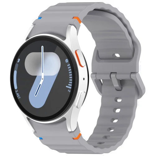 Nacorulu Compatible with Samsung Galaxy Watch 7 6 5 4 40mm 44mm /Watch 6 4 Classic Band 43mm 47mm 42mm 46mm /Galaxy Watch 5 Pro Band 45mm /Watch FE Band,20mm Soft Silicone Bands
