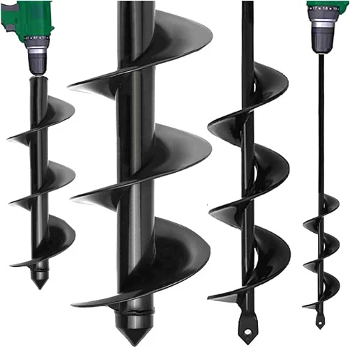 TCBWFY Garden Auger Drill Bit for Planting 3.5
