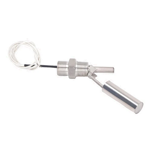 Eujgoov Liquid Water Level Sensor, Liquid Level Sensor Stainless Steel Switch Male Thread 1/2NPT Suitable for Liquids of Different Densities Pressures and Temperatures