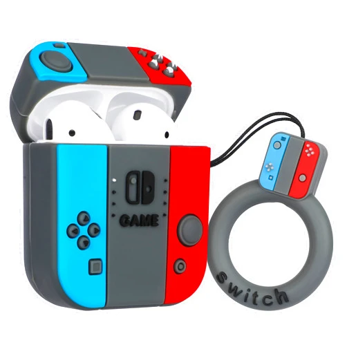 Gkv Case for Airpods 2/1 for Airpod Cover Fashion Design Unique 3D Cool Cartoon Funny Fun Kawaii Cute Character Designer Air Pods 2nd/1st Silicone Shell Cases for Girls Teen Boys Kids Men