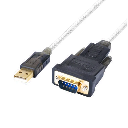 DTech Serial Cable to USB Adapter DB9 Male RS232 Port Supports Windows 11 10 8 7 Mac (6 Feet, PL2303)