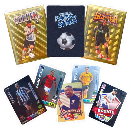 Generic 2024 Euro Soccer Cards - 33 Unique Greatest Soccer Player Cards Fun for The Whole Family Each Pack Contains Different Soccer Cards to Create Unforgettable Moments - Pack of 3