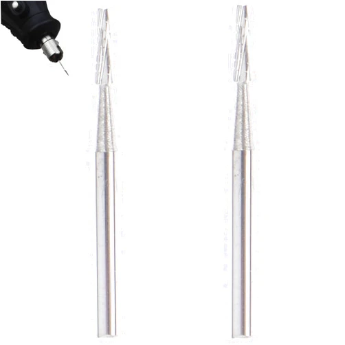 Fuulqgui 1mm Drill Bits Carbide Tapered Auto Glass DIY Windshield Glass Repair Tool Drill DIY Window Shield Repairing