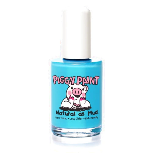 Piggy Paint | 100% Non-Toxic Girls Nail Polish | Safe, Cruelty-free, Vegan, & Low Odor for Kids | Sea-quin