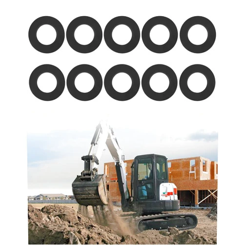 YUANTUO Excavator Bucket Pin Shims Kit 45MM Fit for Bobcat/Case/CAT/Daewoo/Doosan/Hitachi/Hyundai/IHI/JCB/John Deere/Kobelco/Komatsu/Kubota/New Holland/Samsung/Takeuchi/Terex/Volvo, 10 PCS