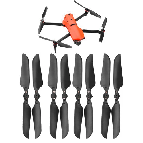 Generic Low Noise Propellers Compatible for Autel Robotics EVO 2/ EVO 2 Pro/EVO II/EVO II Pro Drones Propeller Blades Quick Release Foldable Wings Quadcopter Replacement Accessory(4 Pair)