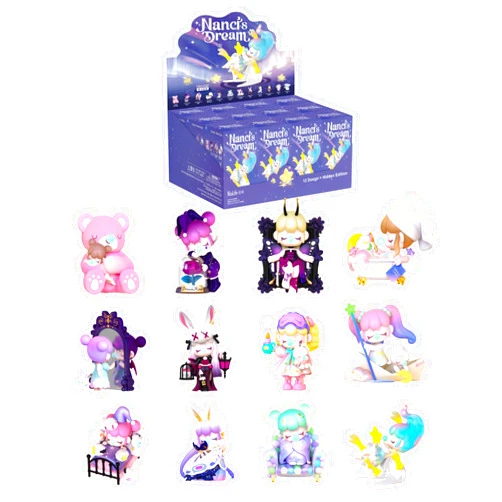 Rolife Blind Box Nanci's Dream Series, 12PC Exclusive Action Figure Box