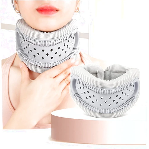 Jocaluyia Neck Brace for Neck Pain and Support, Adjustable Cervical Collar for Sleeping, Soft Foam Neck Protectors Wraps Keep Vertebrae Stable and Aligned, Women & Men Cervical Spine Pressure Relief (Long)