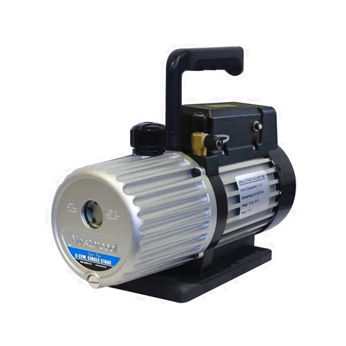 Mastercool 90066-B-SF 1/3 HP, 6 CFM, Single Stage Vacuum Pump, Spark Free, 110/120VAC Line Input, 60 Hz