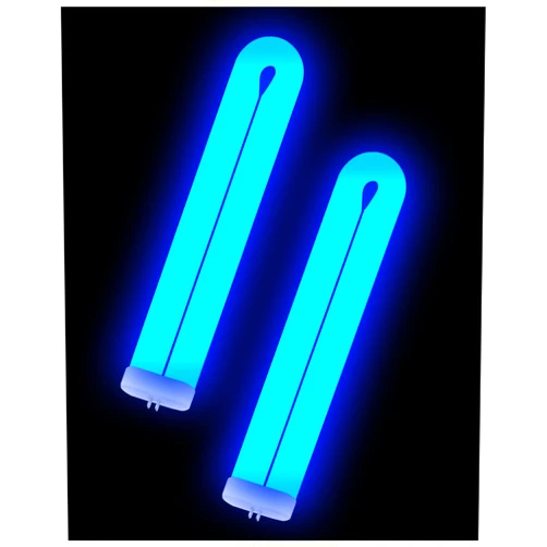 Dichroma BF190 Replacement Bulb Compatible with Flowtron BK-40D Bug Zapper, 10 Inch FUL32T8/BL U Type Replacement Light Bulb for 32W Outdoor Electronic Insect Mosquito Killer, 2 Pack