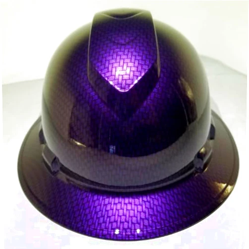 Wet Works Imaging Customized Pyramex Full Brim Plum Crazy