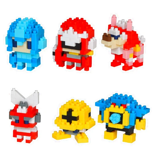 nanoblock - Mega Man - Mega Man Vol. 1 (Blind Box Complete Set), mininano Series Building Kit