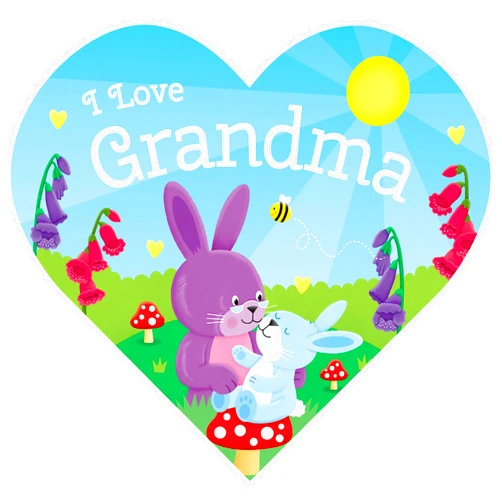 By Laura Gates Galvin (Author), Kidsbooks Publishing (Author), Helen Graper (Illustrator) & 0 more I Love Grandma-Adorable Animals Illustrate the Special Bond between Grandma and Grandchild in this Heart-Shaped Board Book