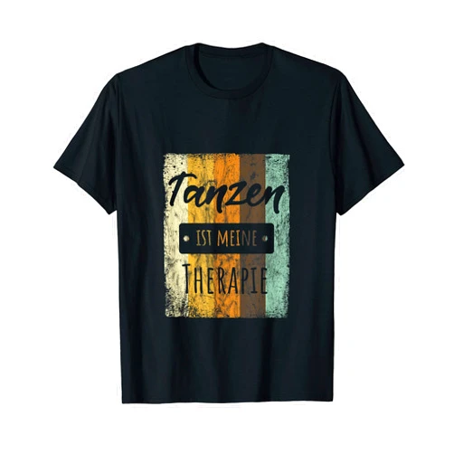 Tanzen Sprüche Bilder Zitate Zubehör & Geschenke Tanzen ist meine Therapie Dancer Dancer Saying Gift T-Shirt