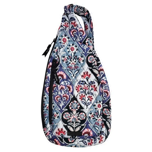 Vera Bradley Essential Sling Backpack (One Size, Ornate Blooms)