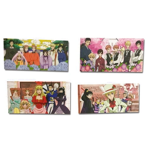 Great Eastern Entertainment Ouran High School Host Club- Group in Costumes Sticker Set 4