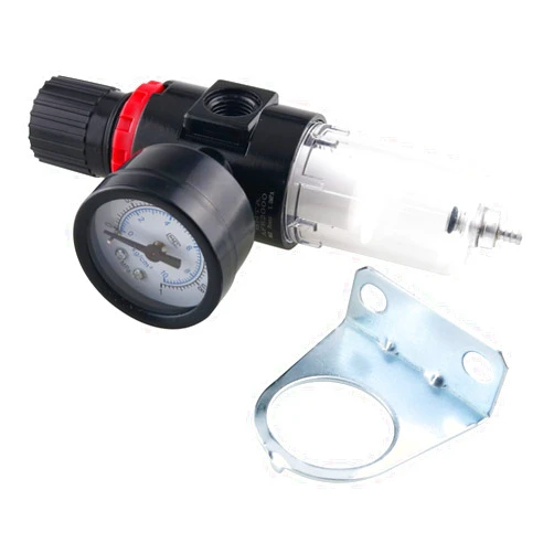 WHYHKJ Air Pressure Regulator Mini Inline Filter Oil Water Trap Moisture Airbrush Compressor Air-Compressor Accessories