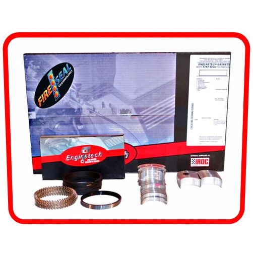 Enginetech Engine Re-Ring Re-Main Kit FITS: 1986-1995 Chevrolet SBC GM 350 5.7L OHV V8 (Truck & Cars)