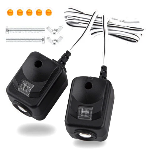 DDcafor 820CB Safety Sensor Kit Compatible with Chamberlain Liftmaster Sears Craftsman Garage Door Openers Made After 1997. Replace 41A5034 G801CB-P 801CB 041-0136